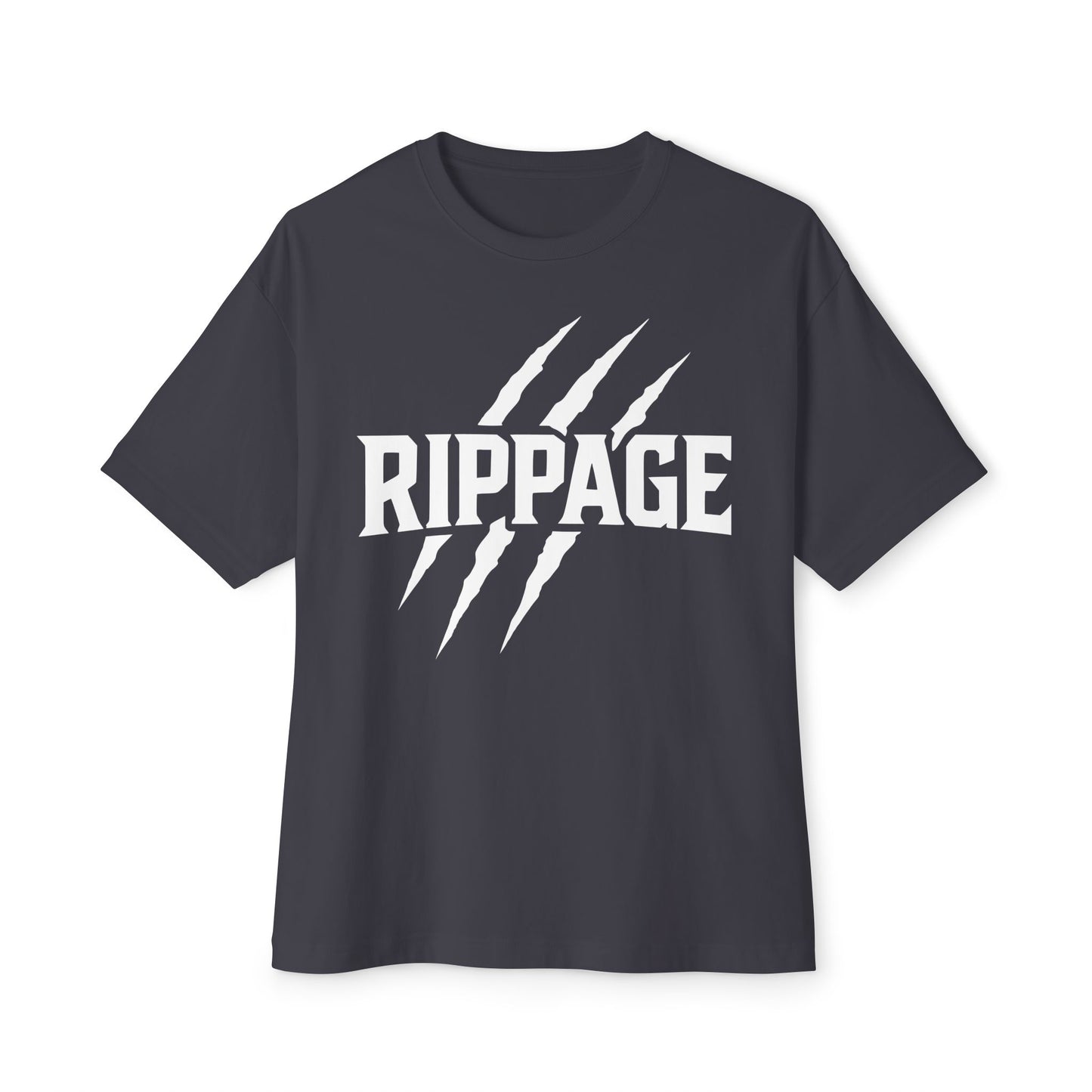 RIPPAGE Graphic Boxy Tee (White)