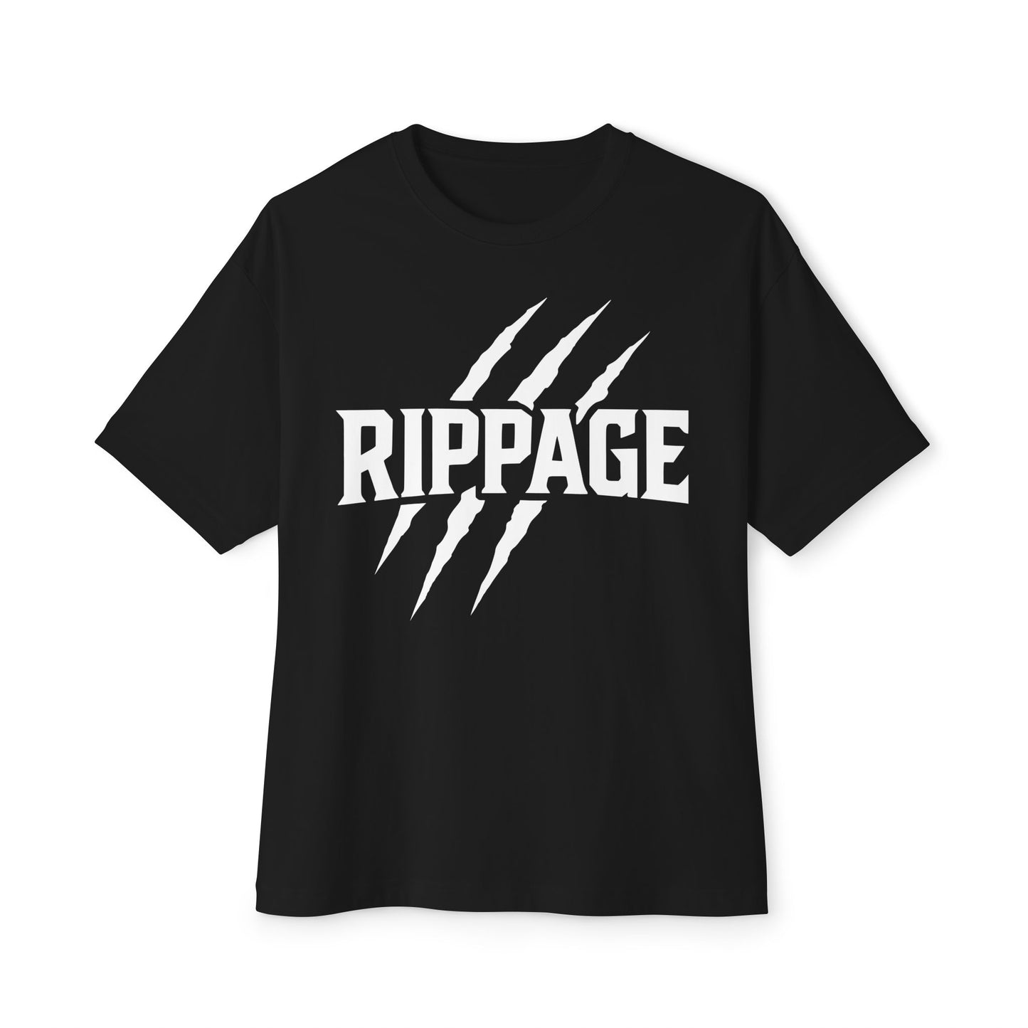 RIPPAGE Graphic Boxy Tee (White)
