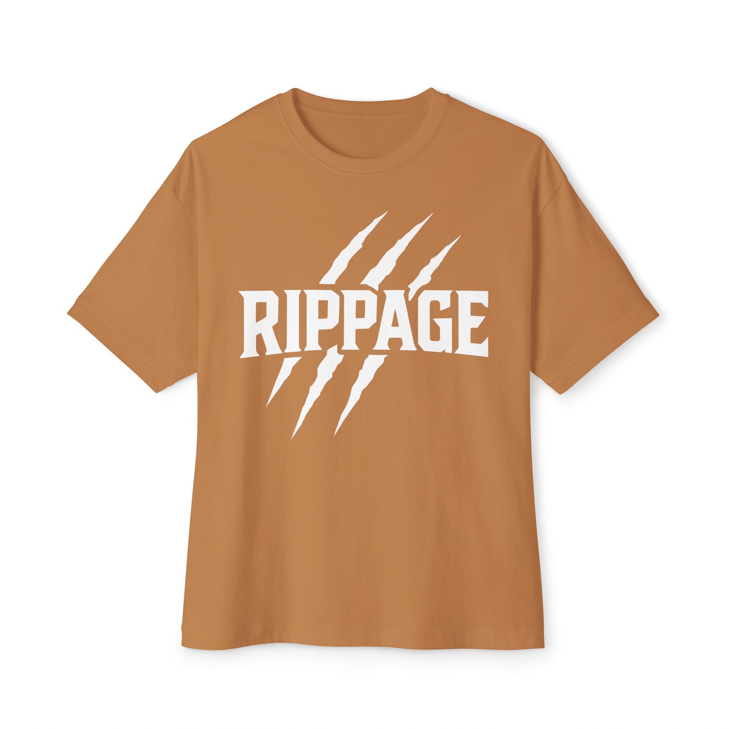 RIPPAGE Graphic Boxy Tee (White)