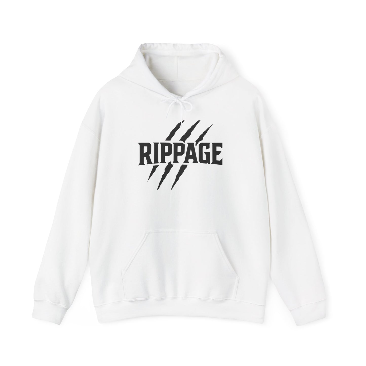 RIPPAGE Heavy Blend Hooded Sweatshirt (Black)