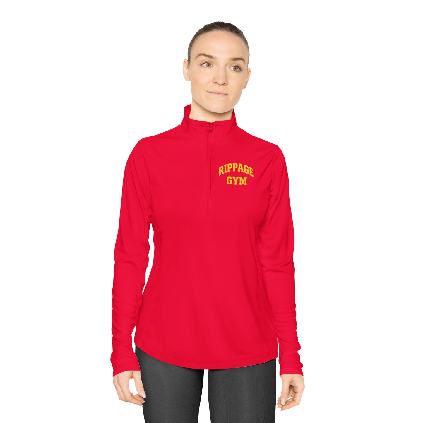 Ladies Team Quarter-Zip Pullover