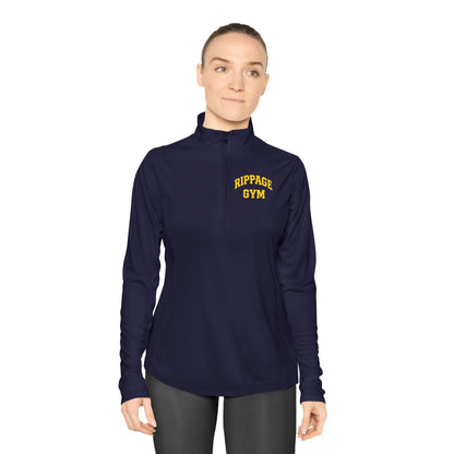 Ladies Team Quarter-Zip Pullover