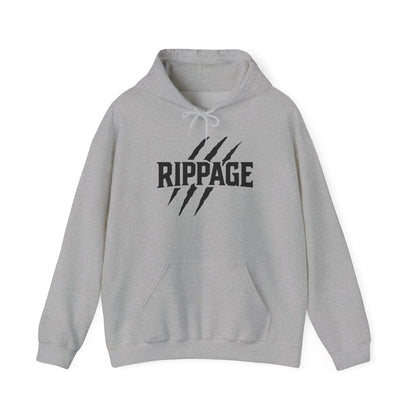 RIPPAGE Heavy Blend Hooded Sweatshirt (Black)