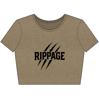 Rippage Crop Tee Edgy