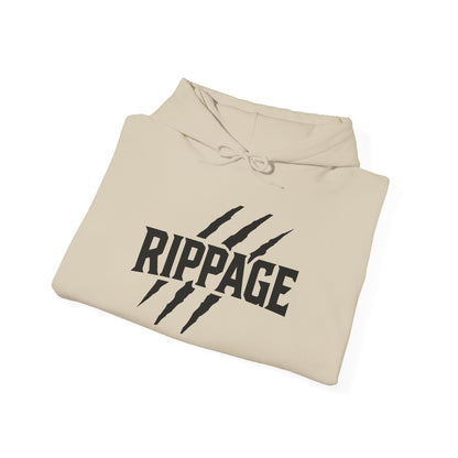 RIPPAGE Heavy Blend Hooded Sweatshirt (Black)