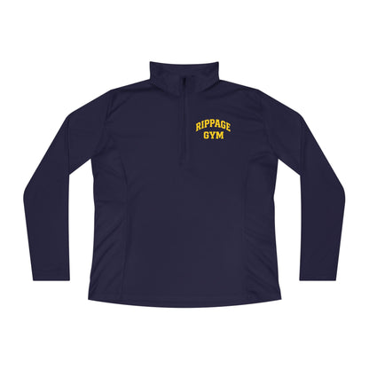 Ladies Team Quarter-Zip Pullover