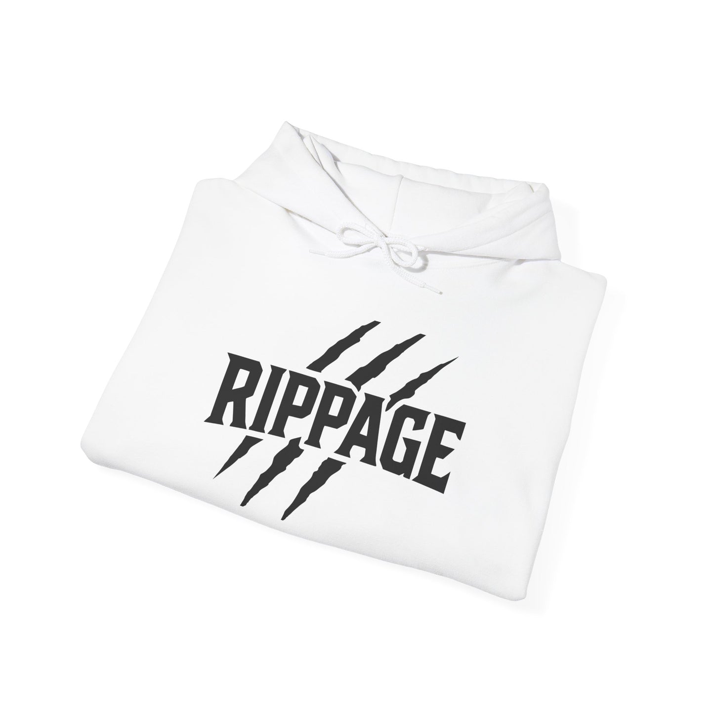RIPPAGE Heavy Blend Hooded Sweatshirt (Black)