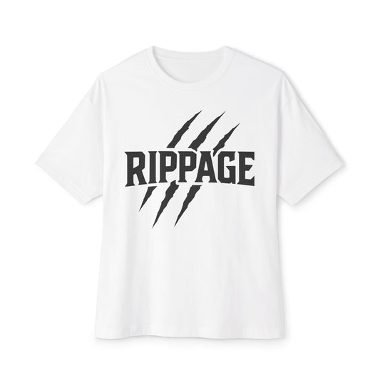 RIPPAGE Graphic Boxy Tee (Black)